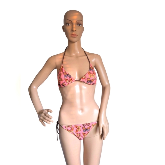 Victoria's Secret Pink Butterfly Bikini Swim Suit-Two-Piece! (XS) Ready To Ship! - Picture 10 of 10